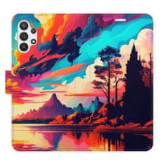 iSaprio Colorful Mountains 02 flip tok Samsung Galaxy A32 5G