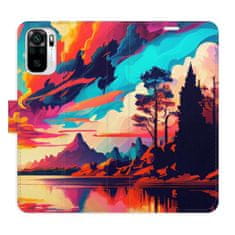 iSaprio Colorful Mountains 02 flip tok Xiaomi Redmi Note 10 / Note 10S