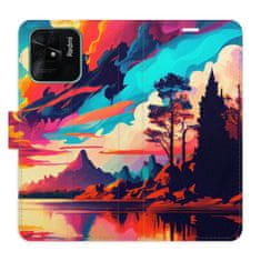 iSaprio Colorful Mountains 02 flip tok Xiaomi Redmi 10C