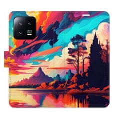 iSaprio Colorful Mountains 02 flip tok Xiaomi 13