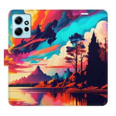 iSaprio Colorful Mountains 02 flip tok Xiaomi Redmi Note 12 5G