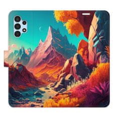 iSaprio Colorful Mountains flip tok Samsung Galaxy A13 / A13 5G