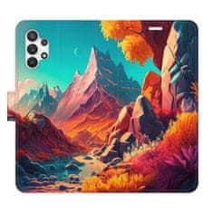 iSaprio Colorful Mountains flip tok Samsung Galaxy A32