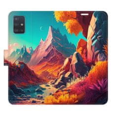 iSaprio Colorful Mountains flip tok Samsung Galaxy A51