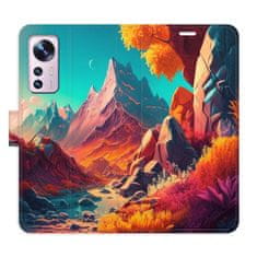 iSaprio Colorful Mountains flip tok Xiaomi 12 / 12X