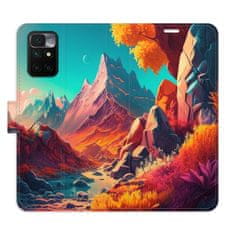 iSaprio Colorful Mountains flip tok Xiaomi Redmi 10