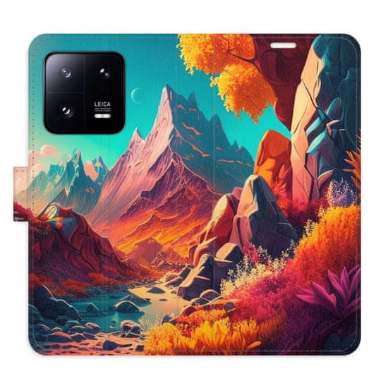 iSaprio Colorful Mountains flip tok Xiaomi 13 Pro