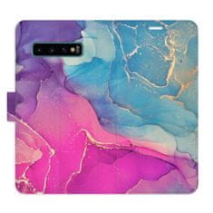 iSaprio Colour Marble 02 flip tok Samsung Galaxy S10