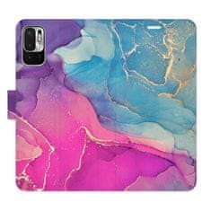 iSaprio Colour Marble 02 flip tok Xiaomi Redmi Note 10 5G