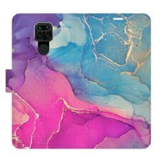 iSaprio Colour Marble 02 flip tok Xiaomi Redmi Note 9