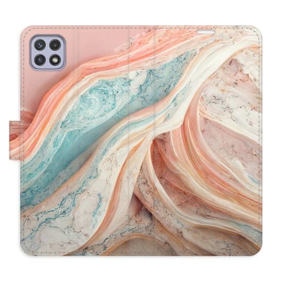 iSaprio Colour Marble flip tok Samsung Galaxy A22 5G