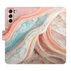 iSaprio Colour Marble flip tok Samsung Galaxy S21