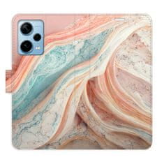 iSaprio Colour Marble flip tok Xiaomi Redmi Note 12 Pro+ 5G