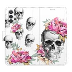 iSaprio Crazy Skull flip tok Samsung Galaxy A32