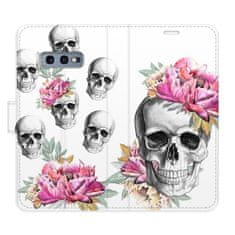 iSaprio Crazy Skull flip tok Samsung Galaxy S10e