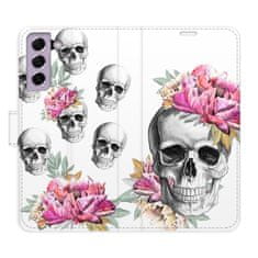 iSaprio Crazy Skull flip tok Samsung Galaxy S21 FE 5G