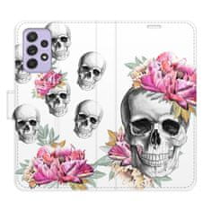 iSaprio Crazy Skull flip tok Samsung Galaxy A52 / A52 5G / A52s