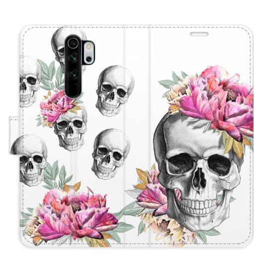 iSaprio Crazy Skull flip tok Xiaomi Redmi Note 8 Pro