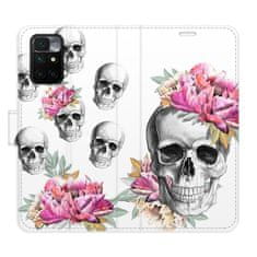 iSaprio Crazy Skull flip tok Xiaomi Redmi 10