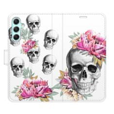 iSaprio Crazy Skull flip tok Samsung Galaxy A34 5G