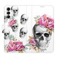 iSaprio Crazy Skull flip tok Samsung Galaxy A04s