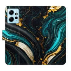 iSaprio Dark Paint flip tok Xiaomi Redmi Note 12 5G