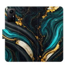 iSaprio Dark Paint flip tok Xiaomi Redmi Note 12S