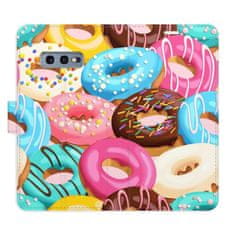 iSaprio Donuts Pattern 02 flip tok Samsung Galaxy S10e