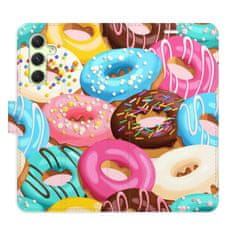 iSaprio Donuts Pattern 02 flip tok Samsung Galaxy A54 5G