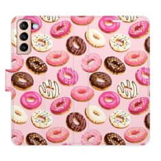 iSaprio Donuts Pattern 03 flip tok Samsung Galaxy S21