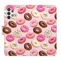 iSaprio Donuts Pattern 03 flip tok Samsung Galaxy A32 5G