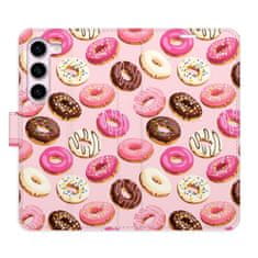 iSaprio Donuts Pattern 03 flip tok Samsung Galaxy S23 5G