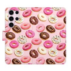 iSaprio Donuts Pattern 03 flip tok Samsung Galaxy S23 Ultra