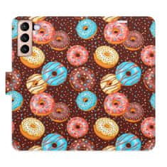 iSaprio Donuts Pattern flip tok Samsung Galaxy S21