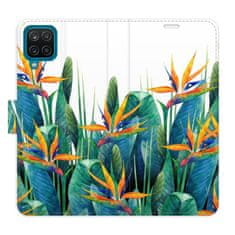 iSaprio Exotic Flowers 02 flip tok Samsung Galaxy A12