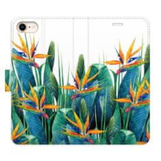 iSaprio Exotic Flowers 02 flip tok Apple iPhone SE 2020