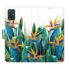 iSaprio Exotic Flowers 02 flip tok Samsung Galaxy A51