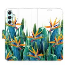 iSaprio Exotic Flowers 02 flip tok Samsung Galaxy A34 5G