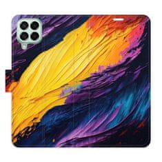 iSaprio Fire Paint flip tok Samsung Galaxy M53 5G