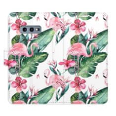 iSaprio Flamingos Pattern flip tok Samsung Galaxy S10e