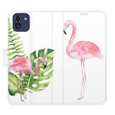 iSaprio Flamingos flip tok Samsung Galaxy A03