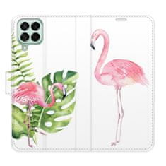 iSaprio Flamingos flip tok Samsung Galaxy M53 5G