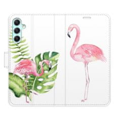 iSaprio Flamingos flip tok Samsung Galaxy A34 5G