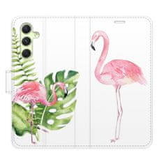 iSaprio Flamingos flip tok Samsung Galaxy A54 5G