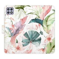 iSaprio Flower Pattern 07 flip tok Samsung Galaxy A22 5G