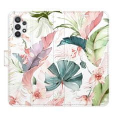 iSaprio Flower Pattern 07 flip tok Samsung Galaxy A32