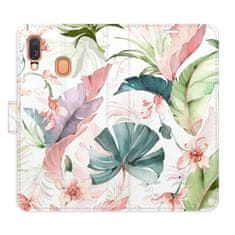 iSaprio Flower Pattern 07 flip tok Samsung Galaxy A40