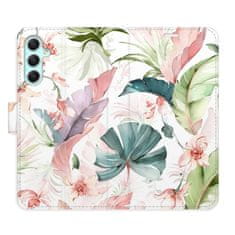 iSaprio Flower Pattern 07 flip tok Samsung Galaxy A34 5G