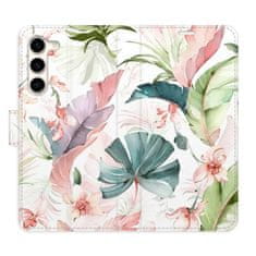 iSaprio Flower Pattern 07 flip tok Samsung Galaxy S23+ 5G