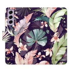 iSaprio Flower Pattern 08 flip tok Samsung Galaxy S21 FE 5G